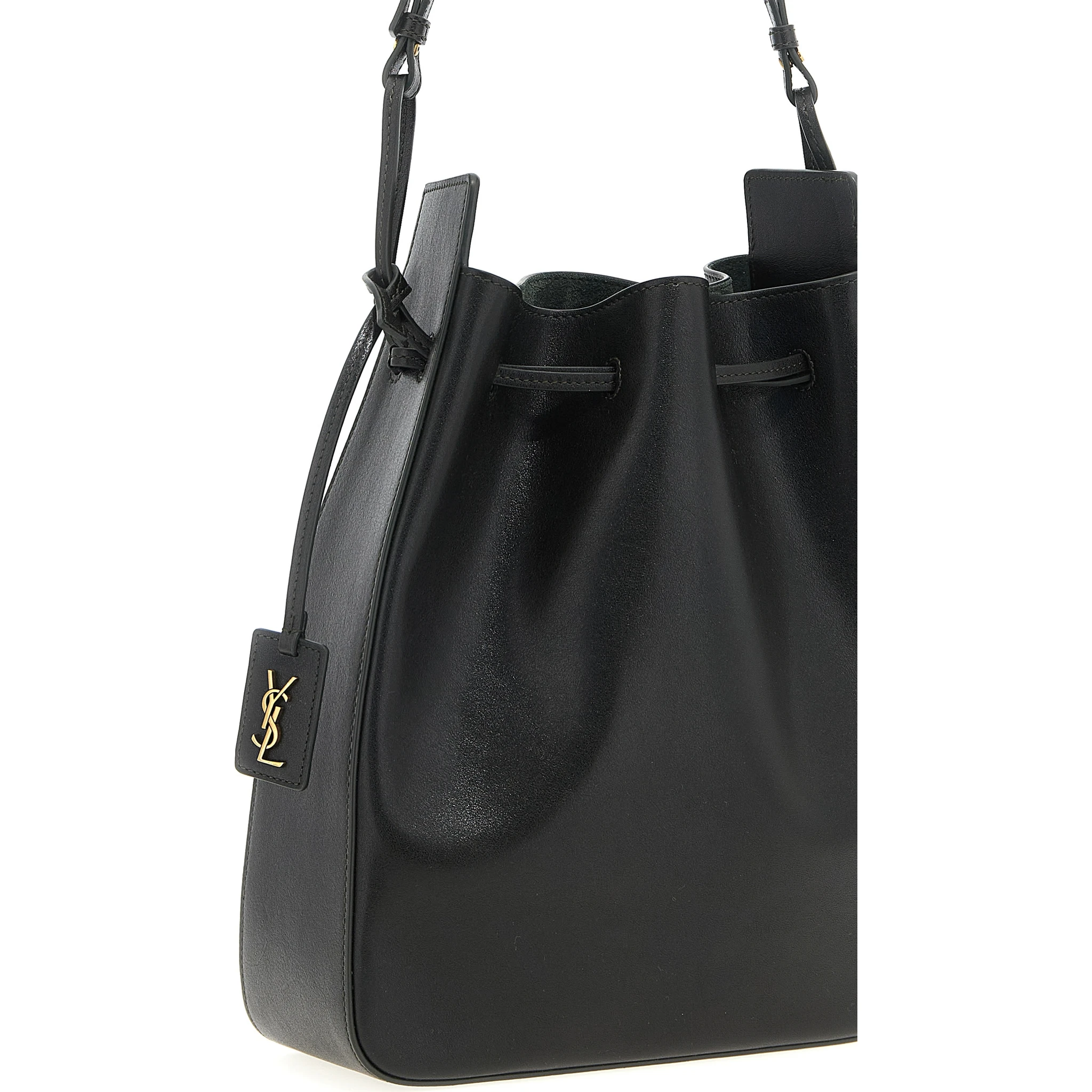 Bicolor Calfskin Crossbody Bag