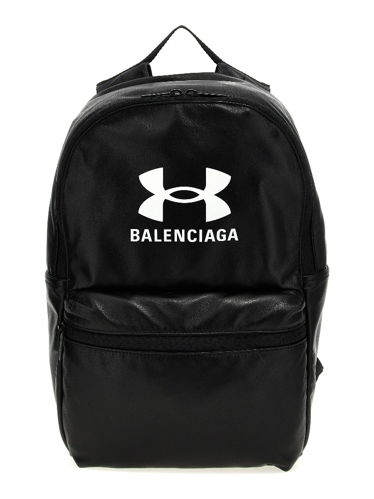 Bicolor Lamb Leather Backpack