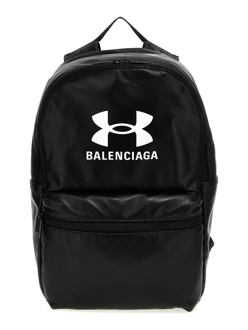 Bicolor Lamb Leather Backpack