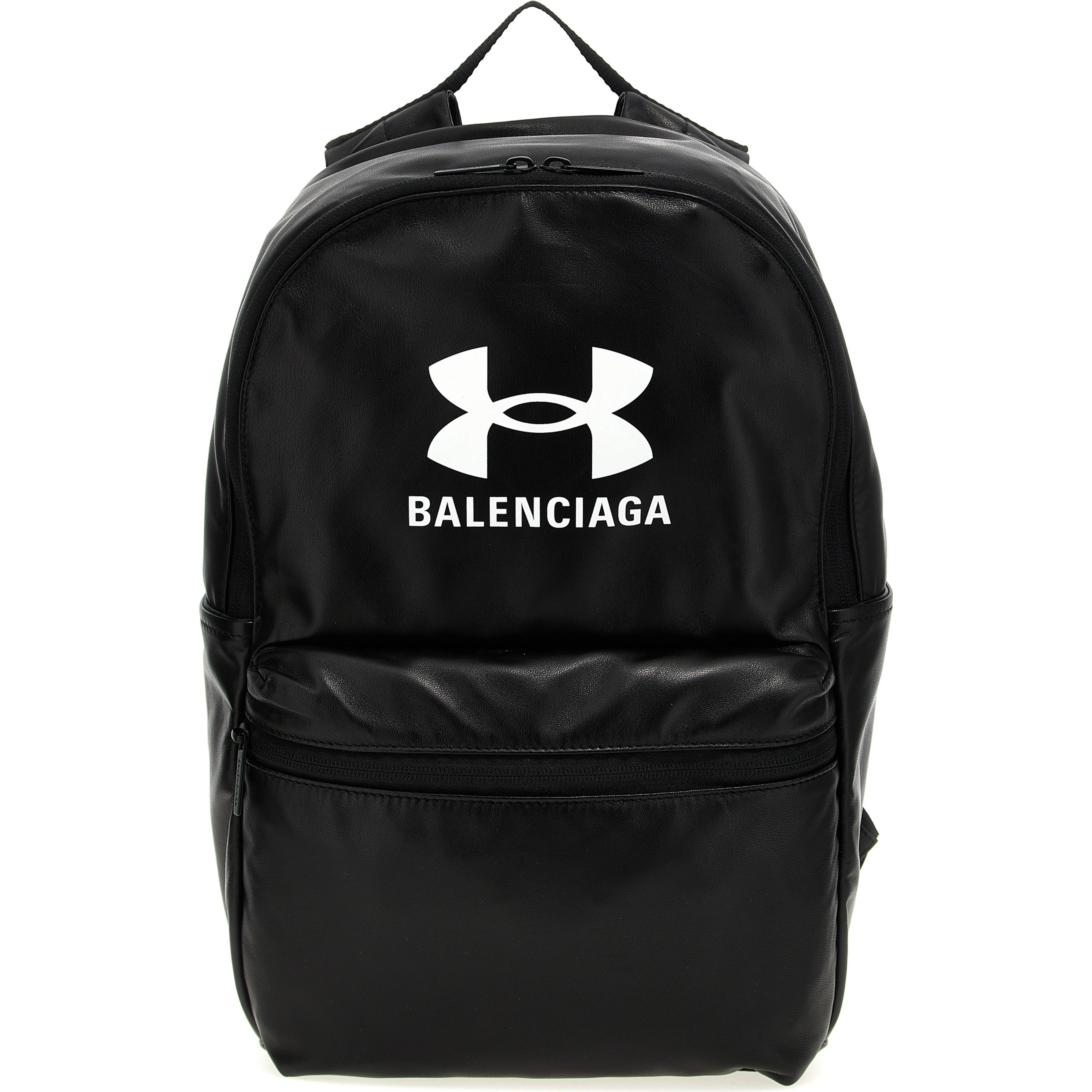 Bicolor Lamb Leather Backpack