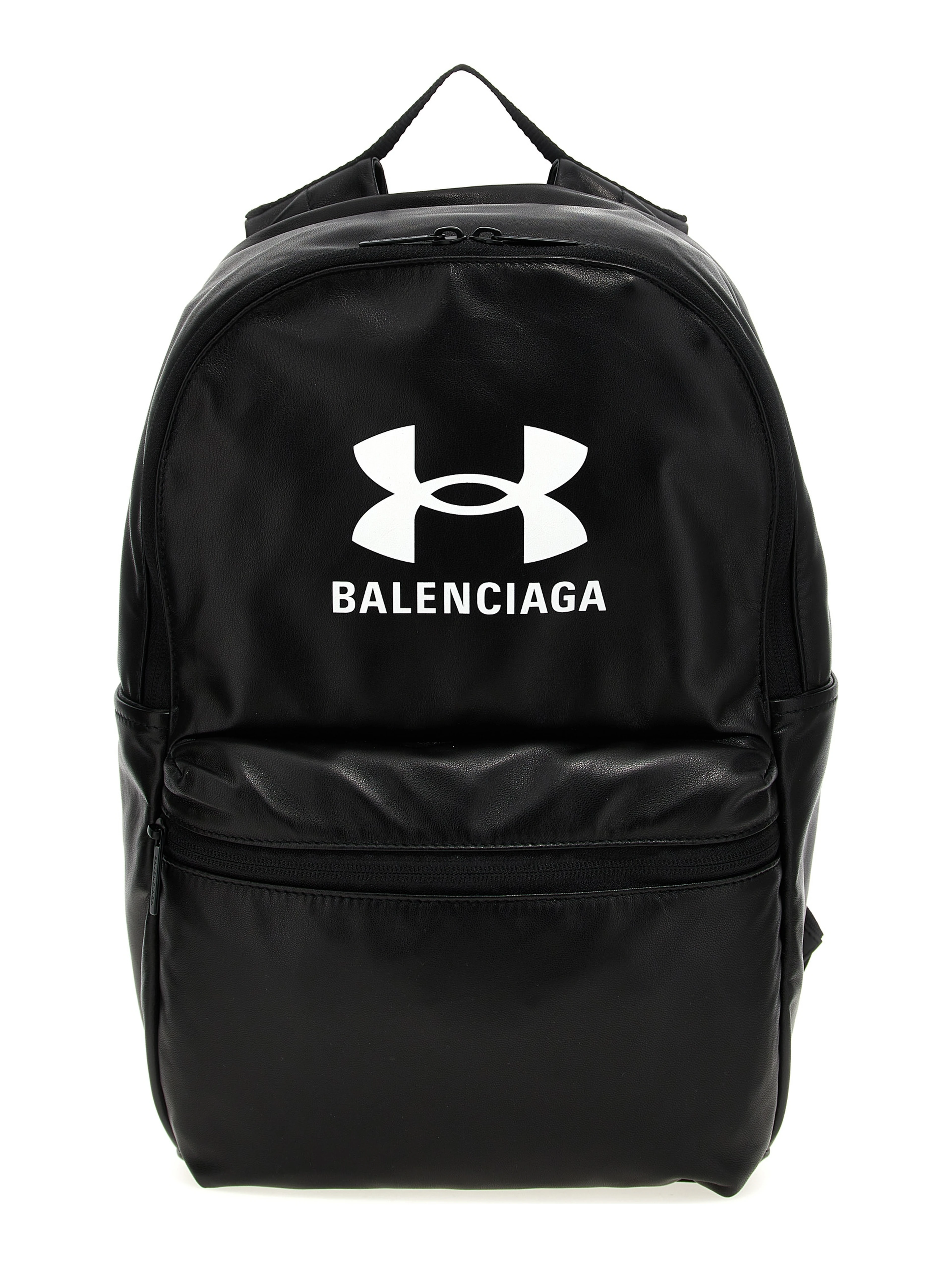 Bicolor Lamb Leather Backpack