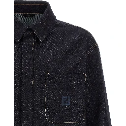 Blue Cotton Denim Jacket