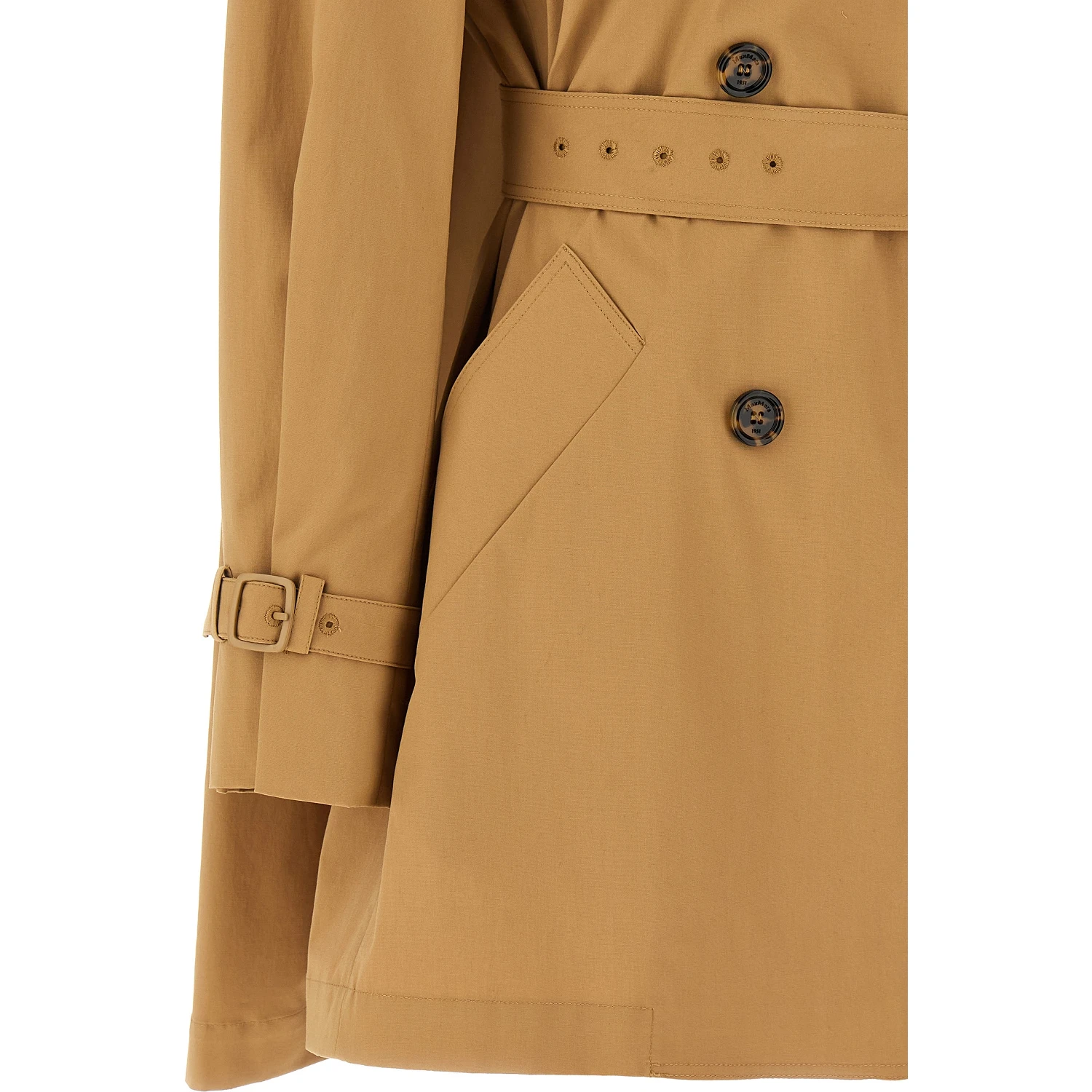 Brown Cotton Coat
