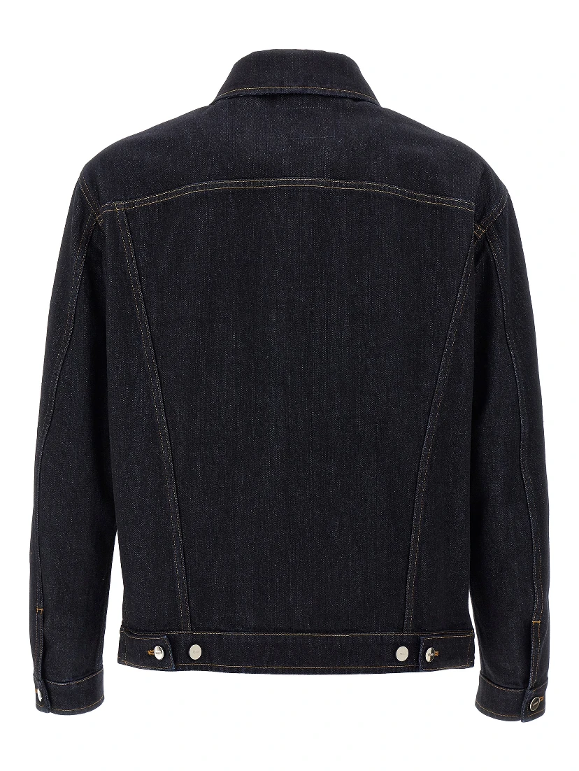 Blue Cotton Denim Jacket