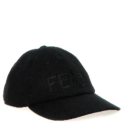Black Cotton Cap (Baseball Hat)