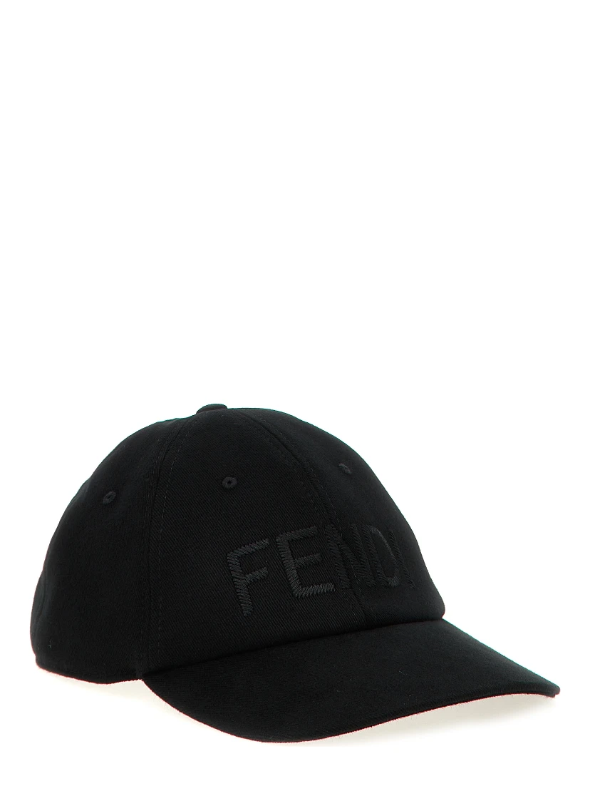 Black Cotton Cap (Baseball Hat)