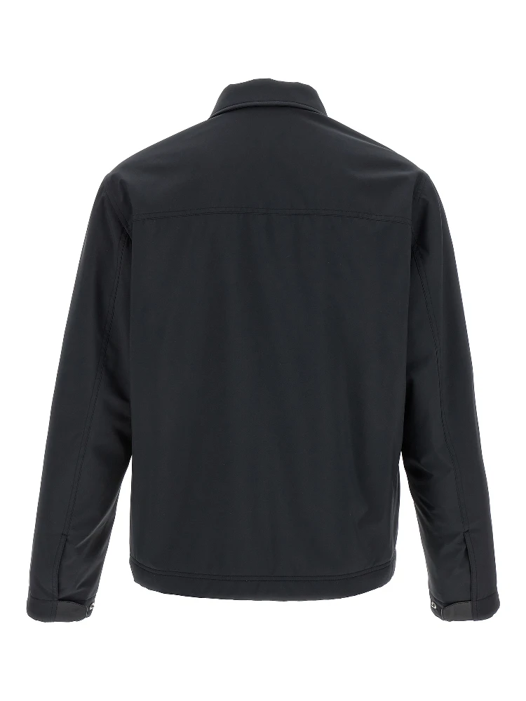 Blue Polyester Shell Jacket alternative