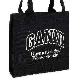 Bicolor Recycled Cotton Tote Bag