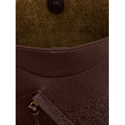 Bordeaux Calfskin Crossbody Bag
