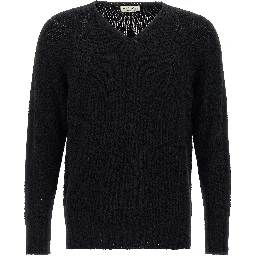 Black Cotton Cardigan