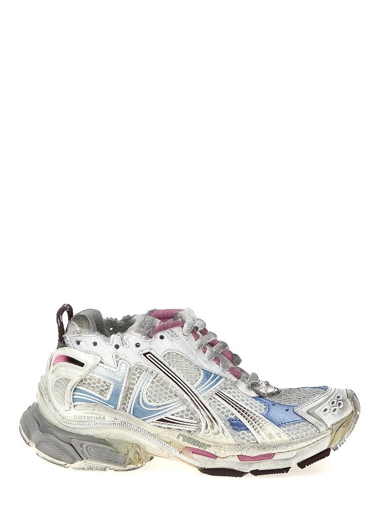 Multicolor Polyethylene Athletic Sneakers