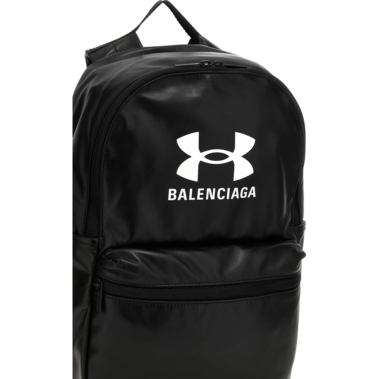 Bicolor Lamb Leather Backpack
