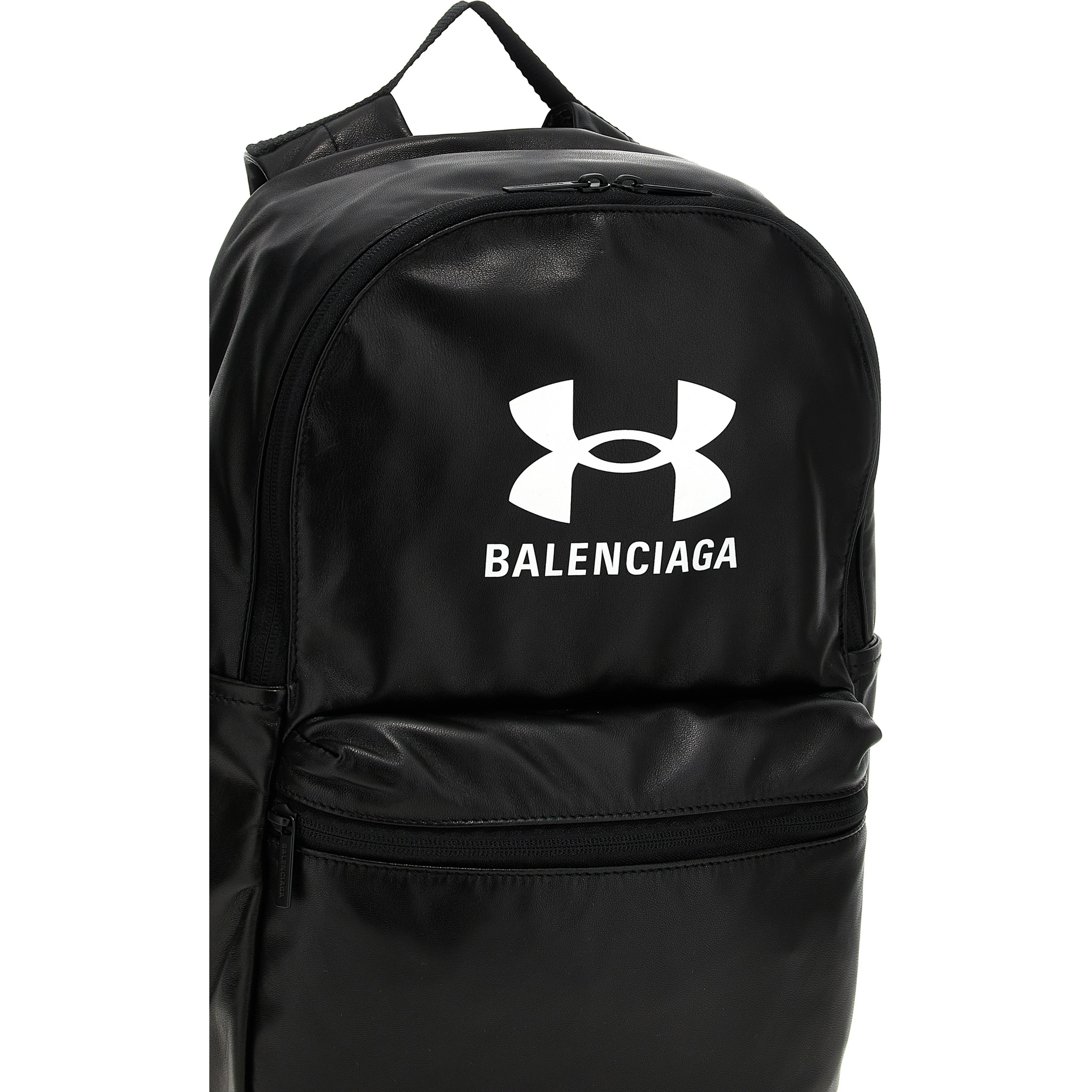 Bicolor Lamb Leather Backpack