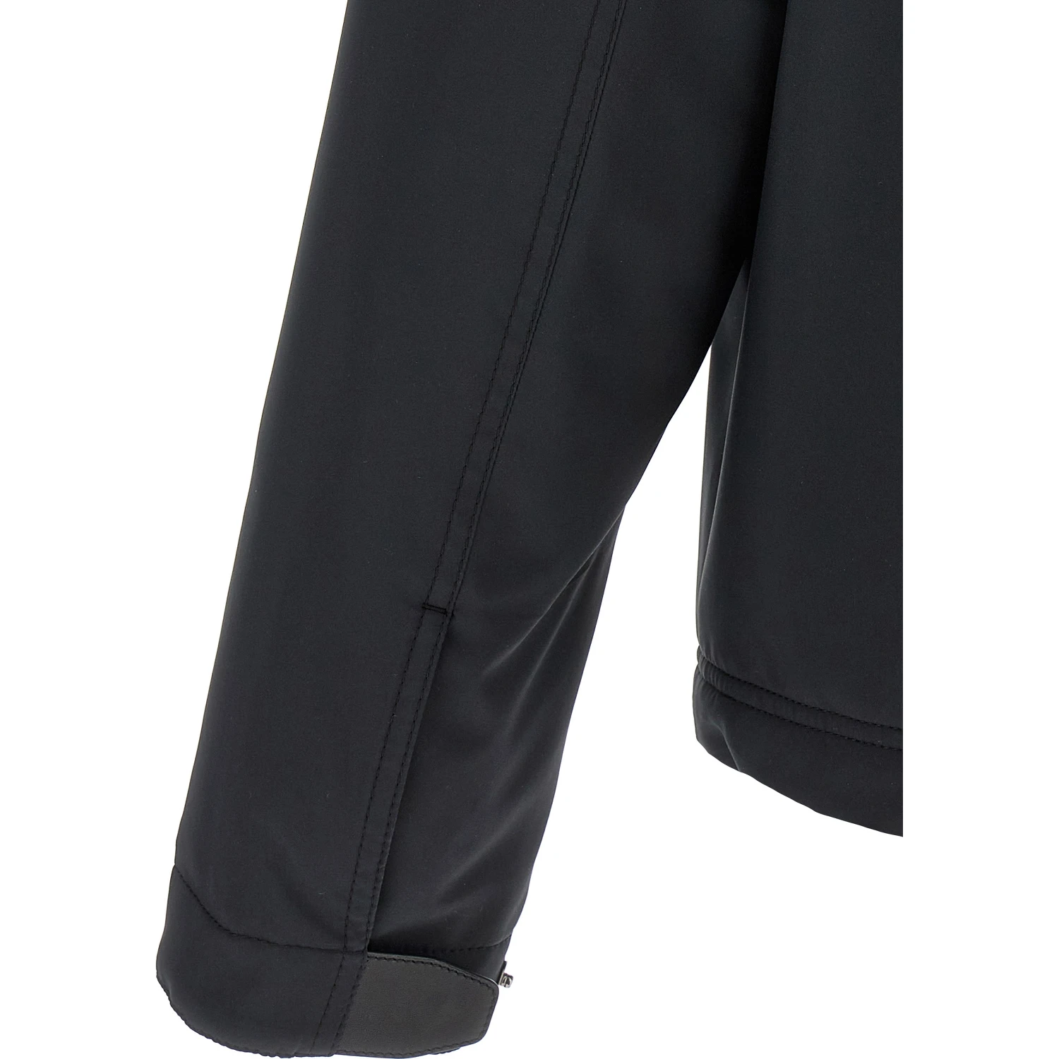 Blue Polyester Shell Jacket
