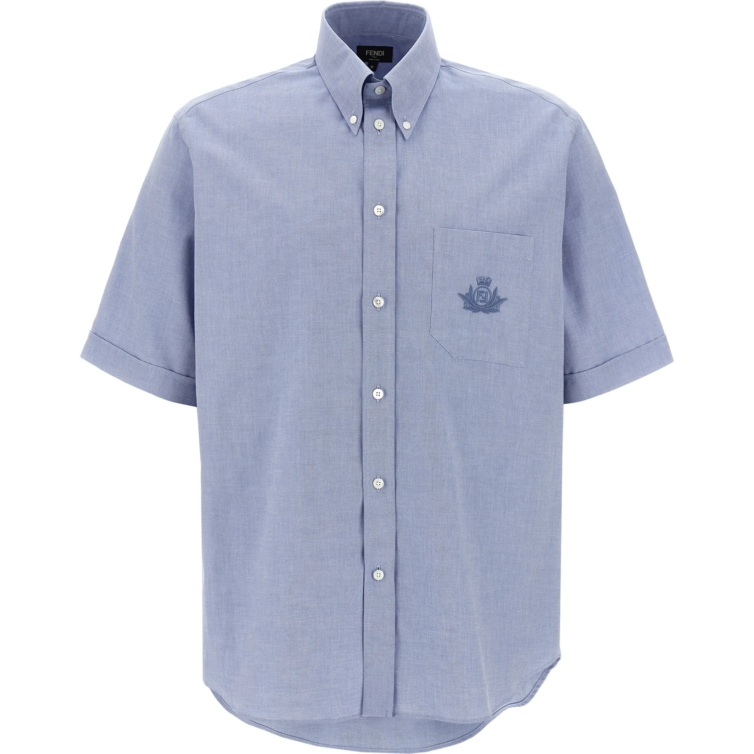 Blue Cotton Blouse