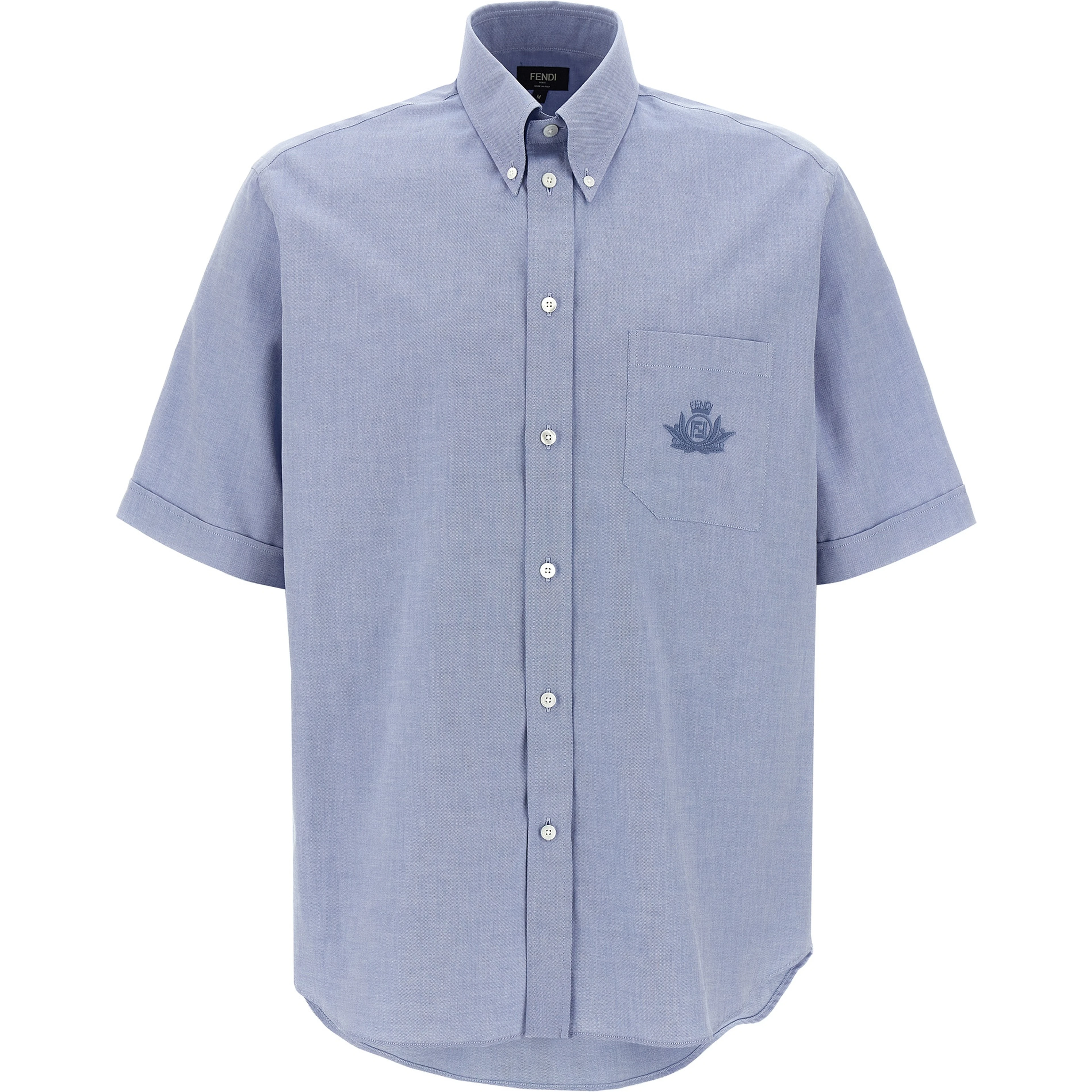 Blue Cotton Blouse