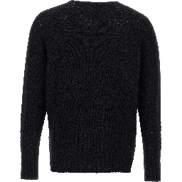 Black Cotton Cardigan