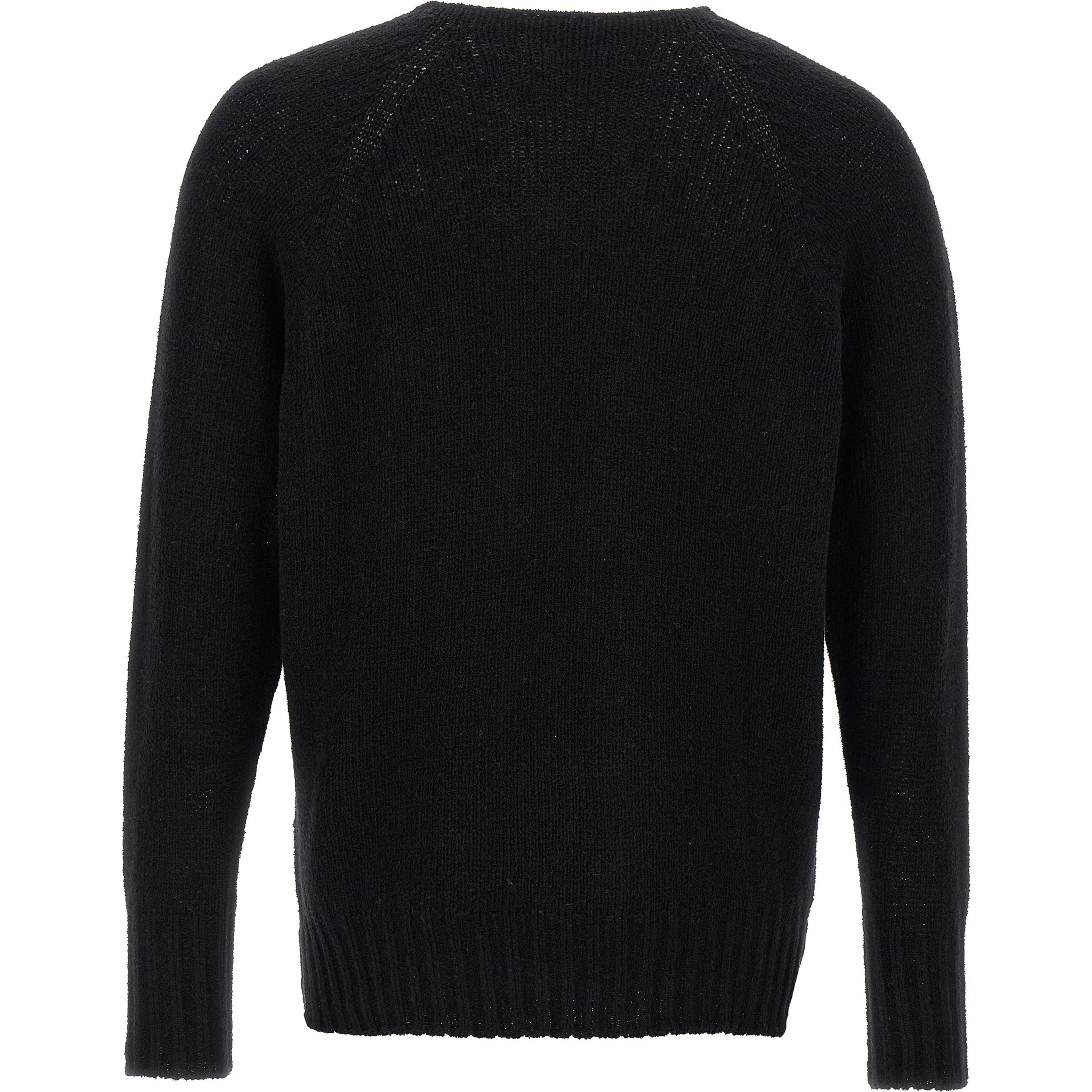 Black Cotton Cardigan