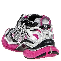 Multicolor Polyethylene Athletic Sneakers