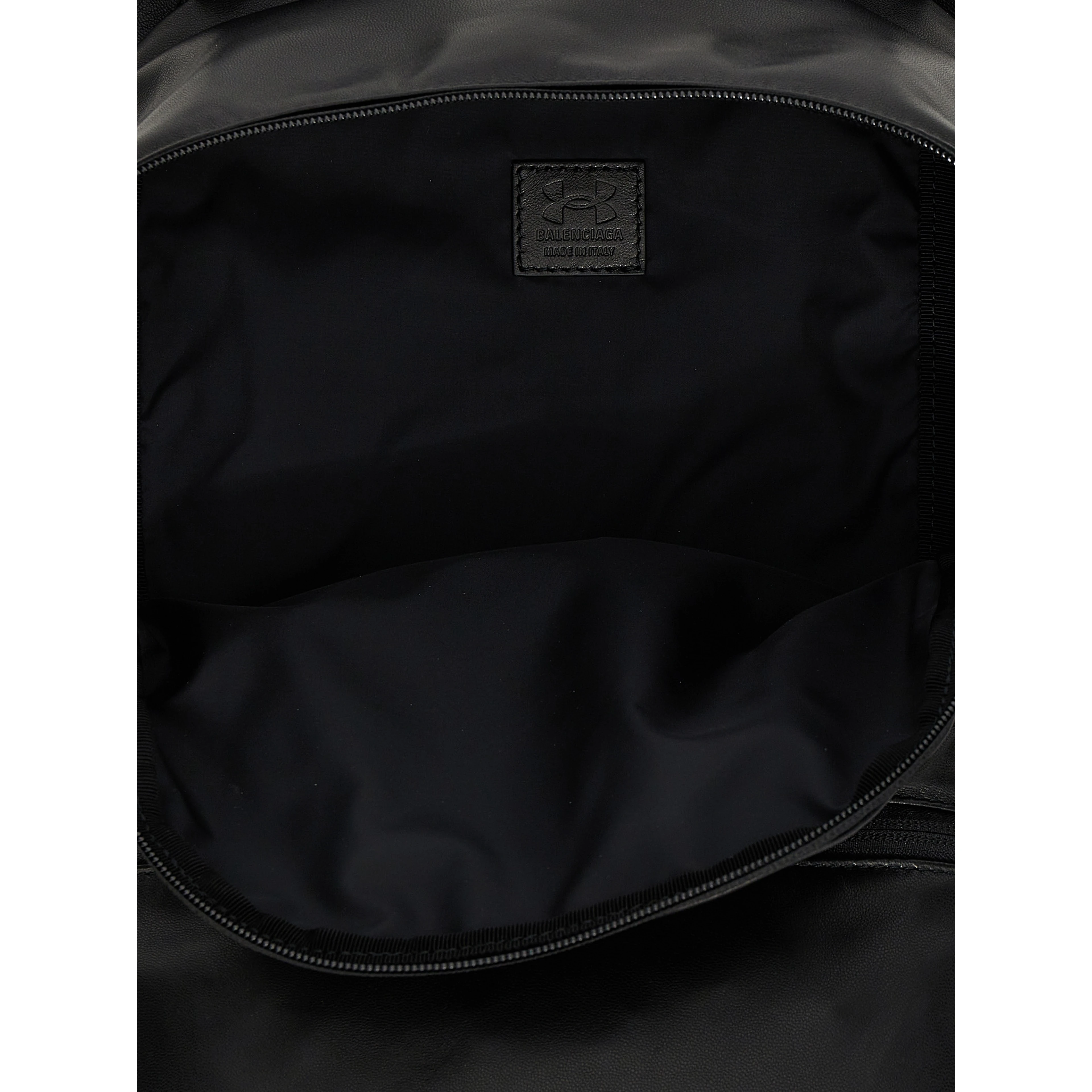 Bicolor Lamb Leather Backpack