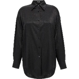 Black Silk Blouse