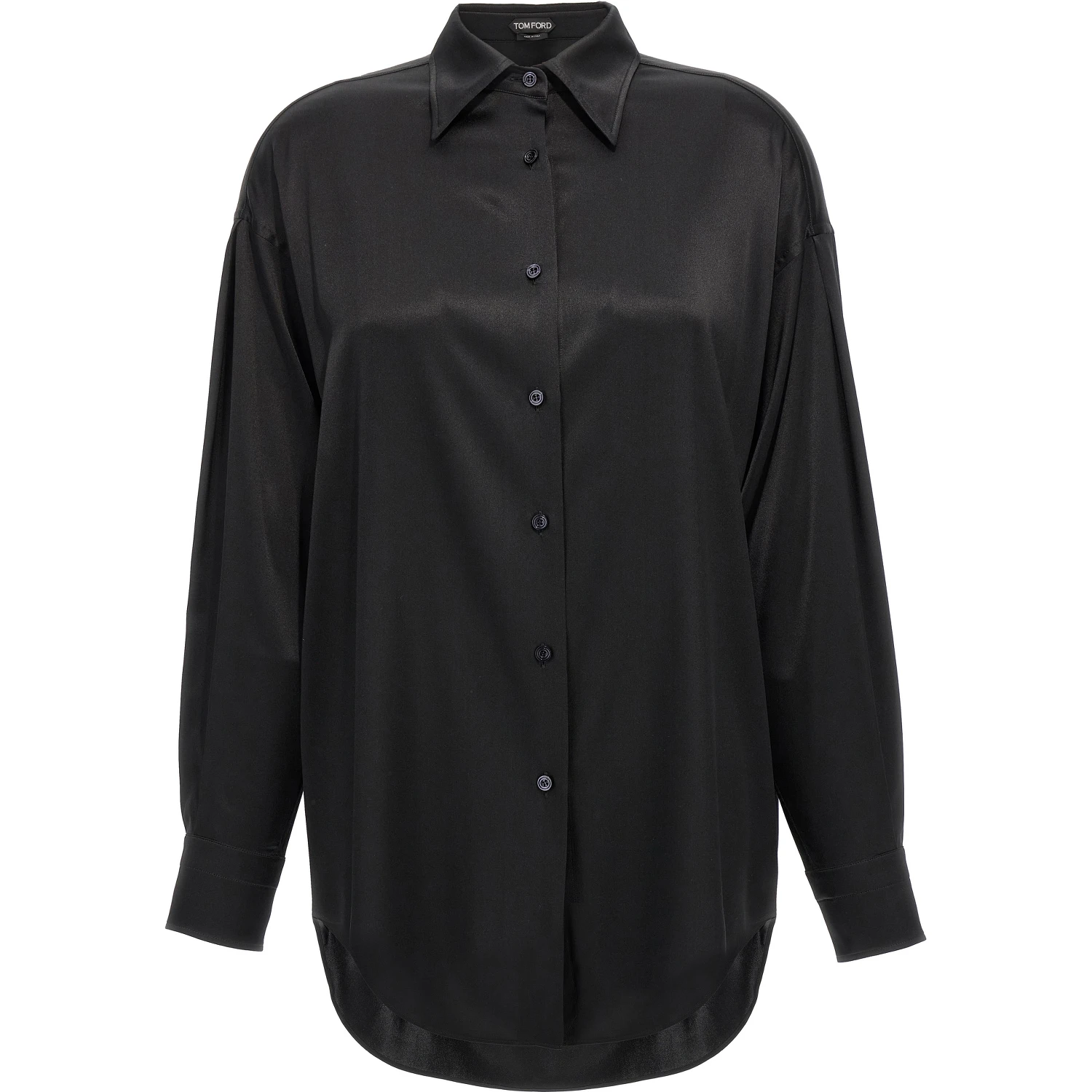 Black Silk Blouse