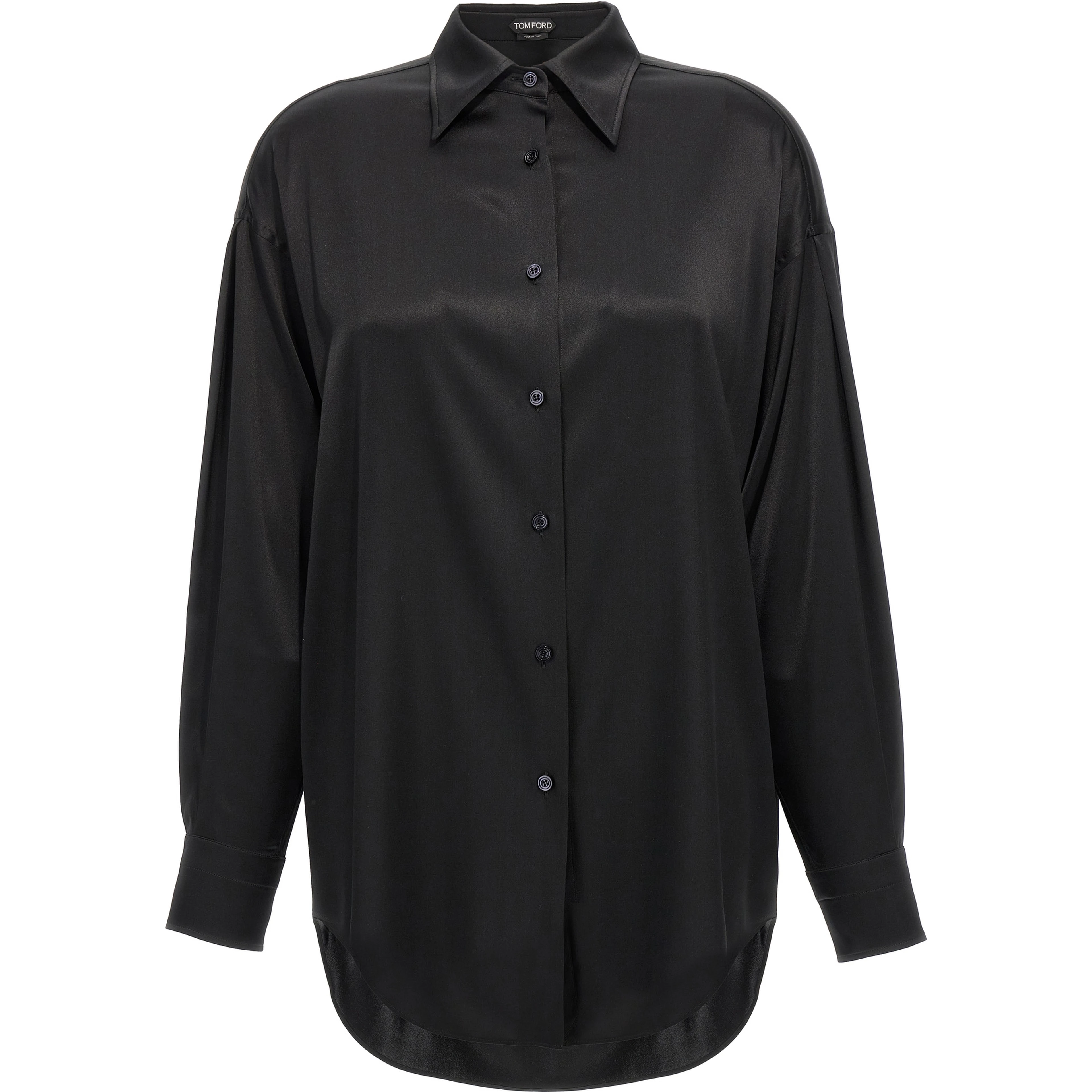 Black Silk Blouse