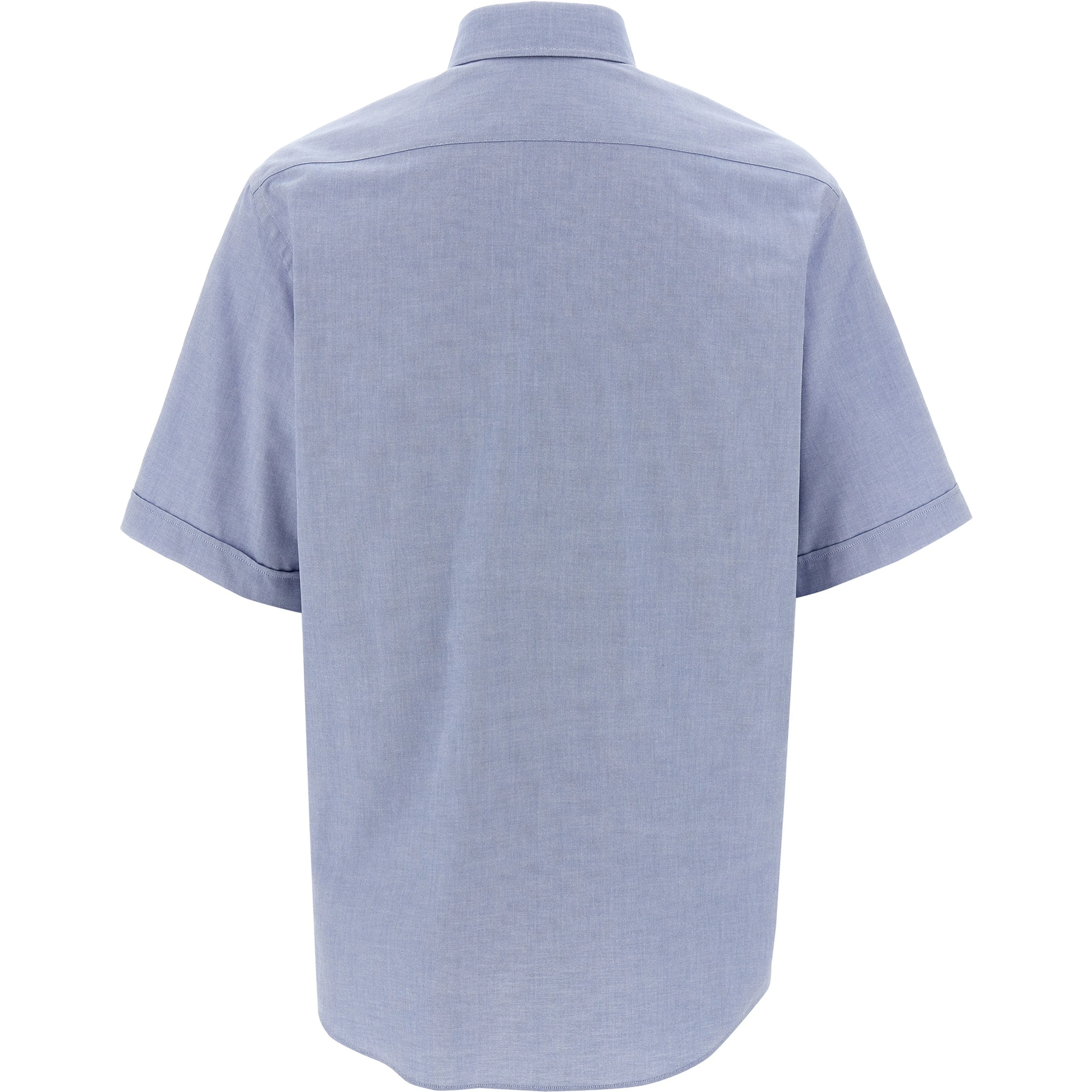 Blue Cotton Blouse