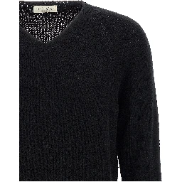 Black Cotton Cardigan