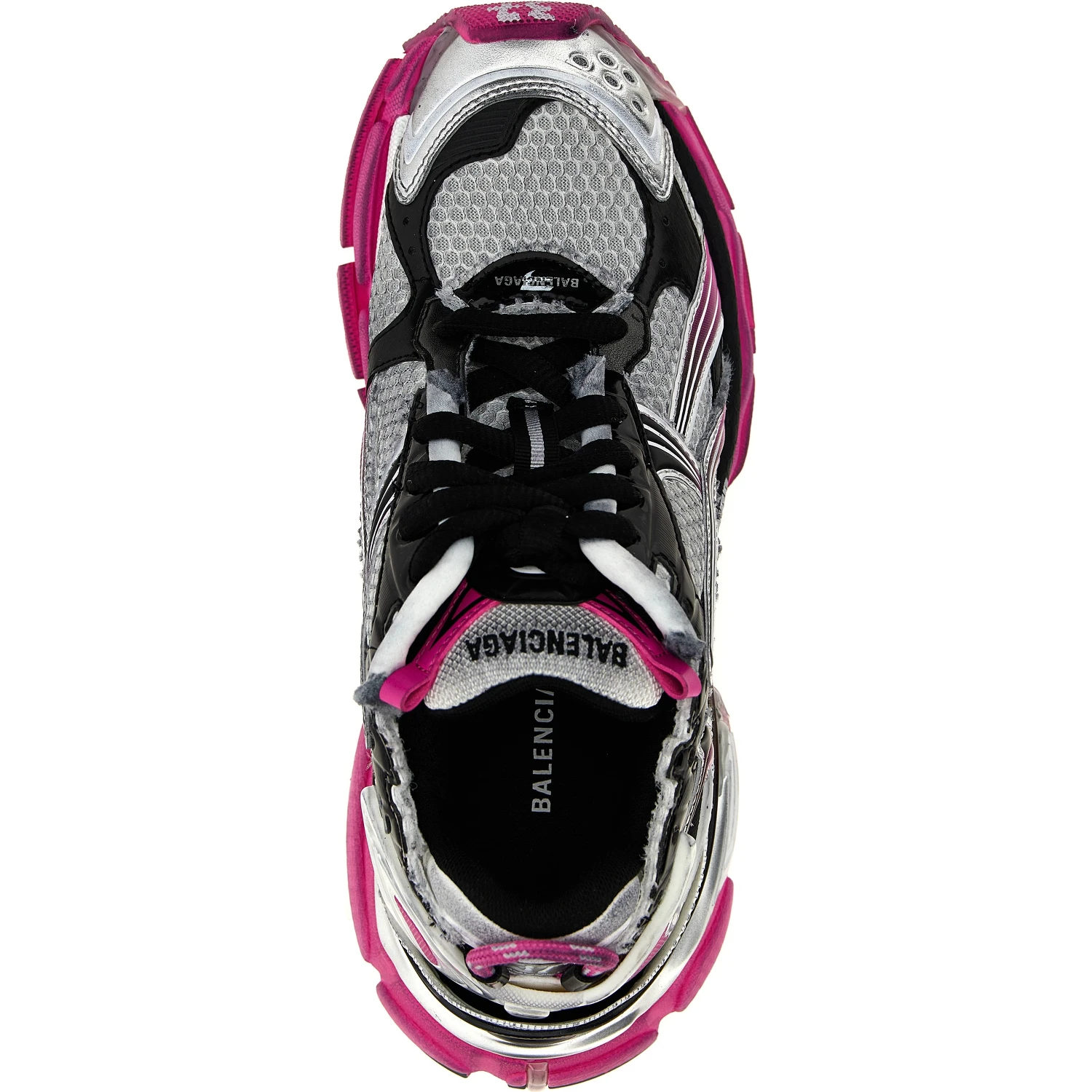 Multicolor Polyethylene Athletic Sneakers