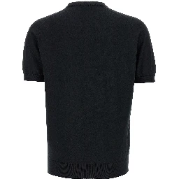 Black Cotton T-Shirt