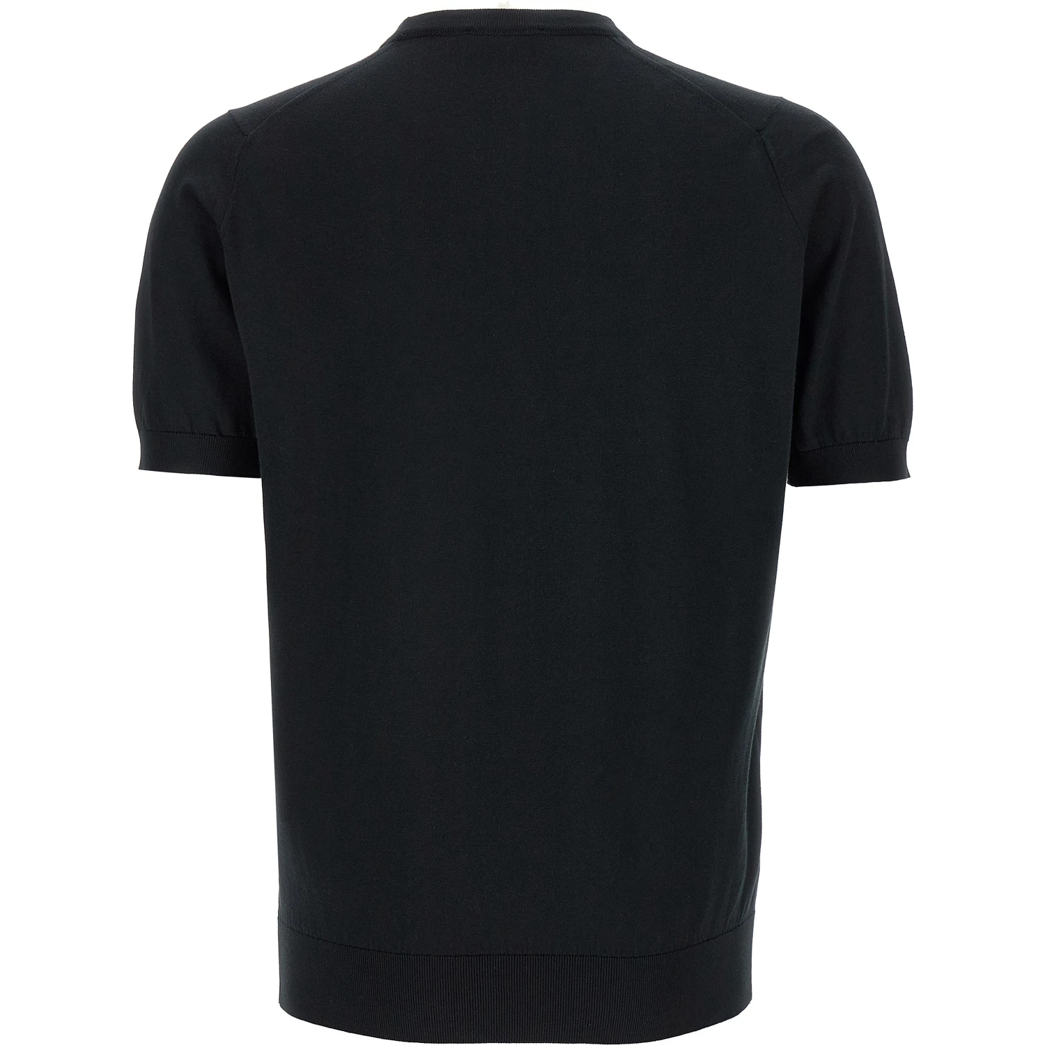 Black Cotton T-Shirt