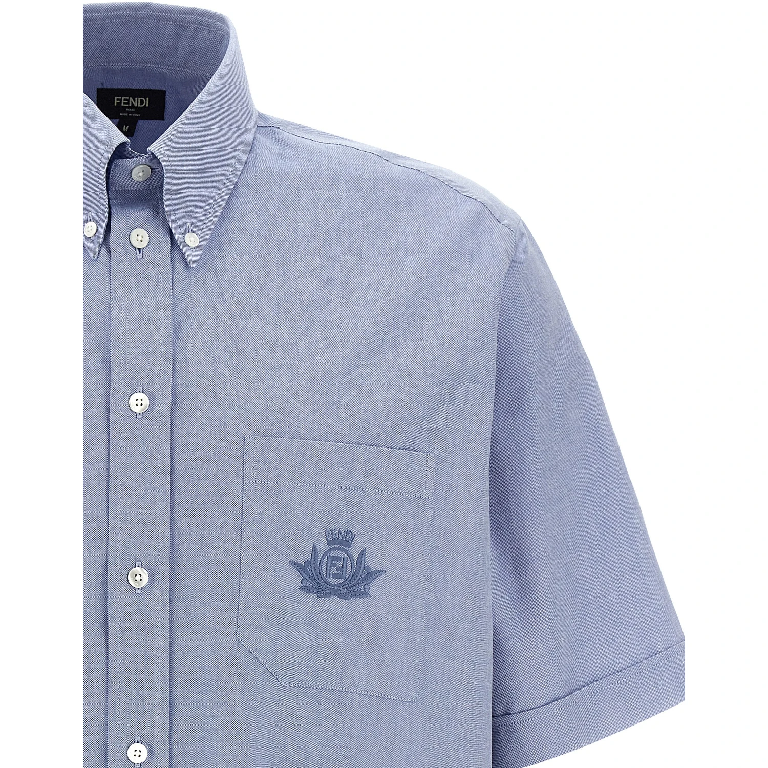 Blue Cotton Blouse