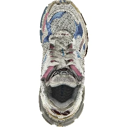 Multicolor Polyethylene Athletic Sneakers