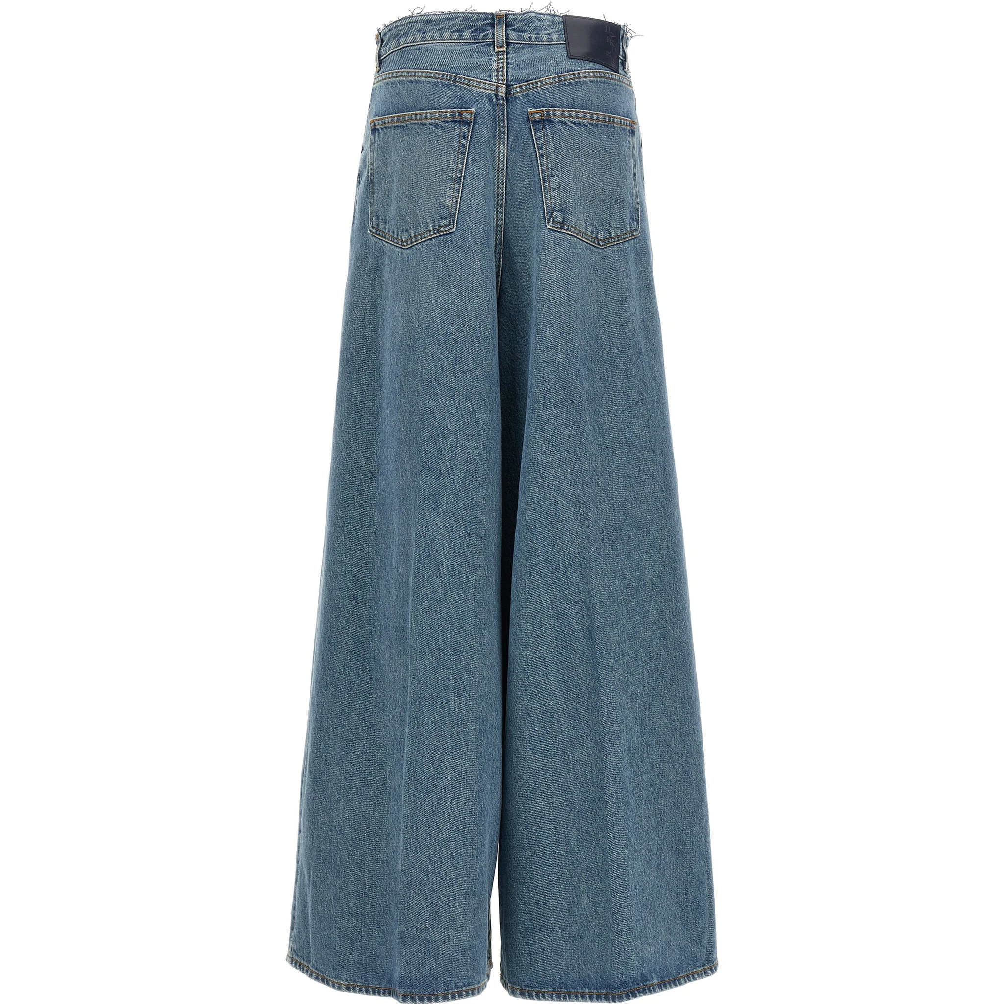 Blue Cotton Jeans Denim