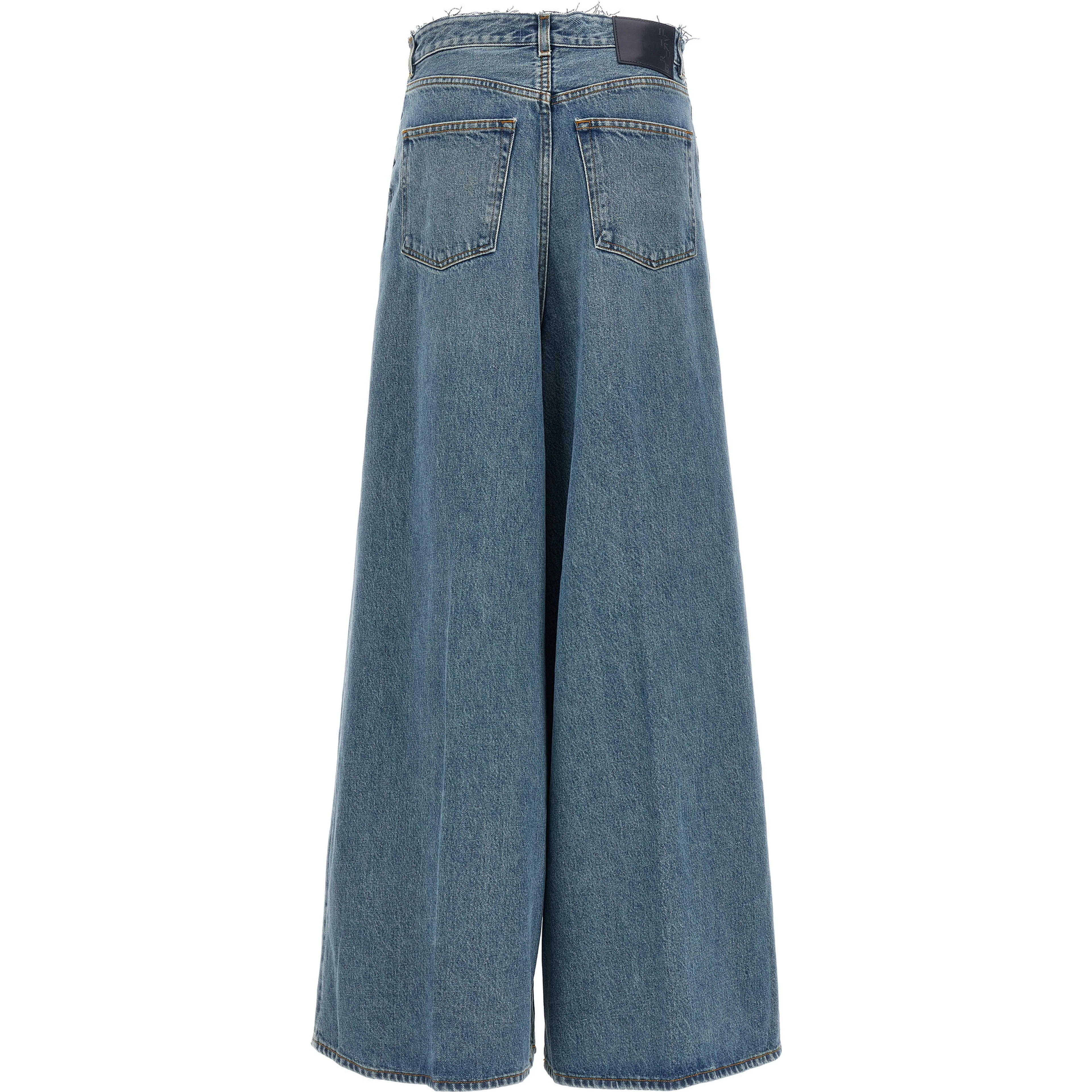 Blue Cotton Jeans Denim