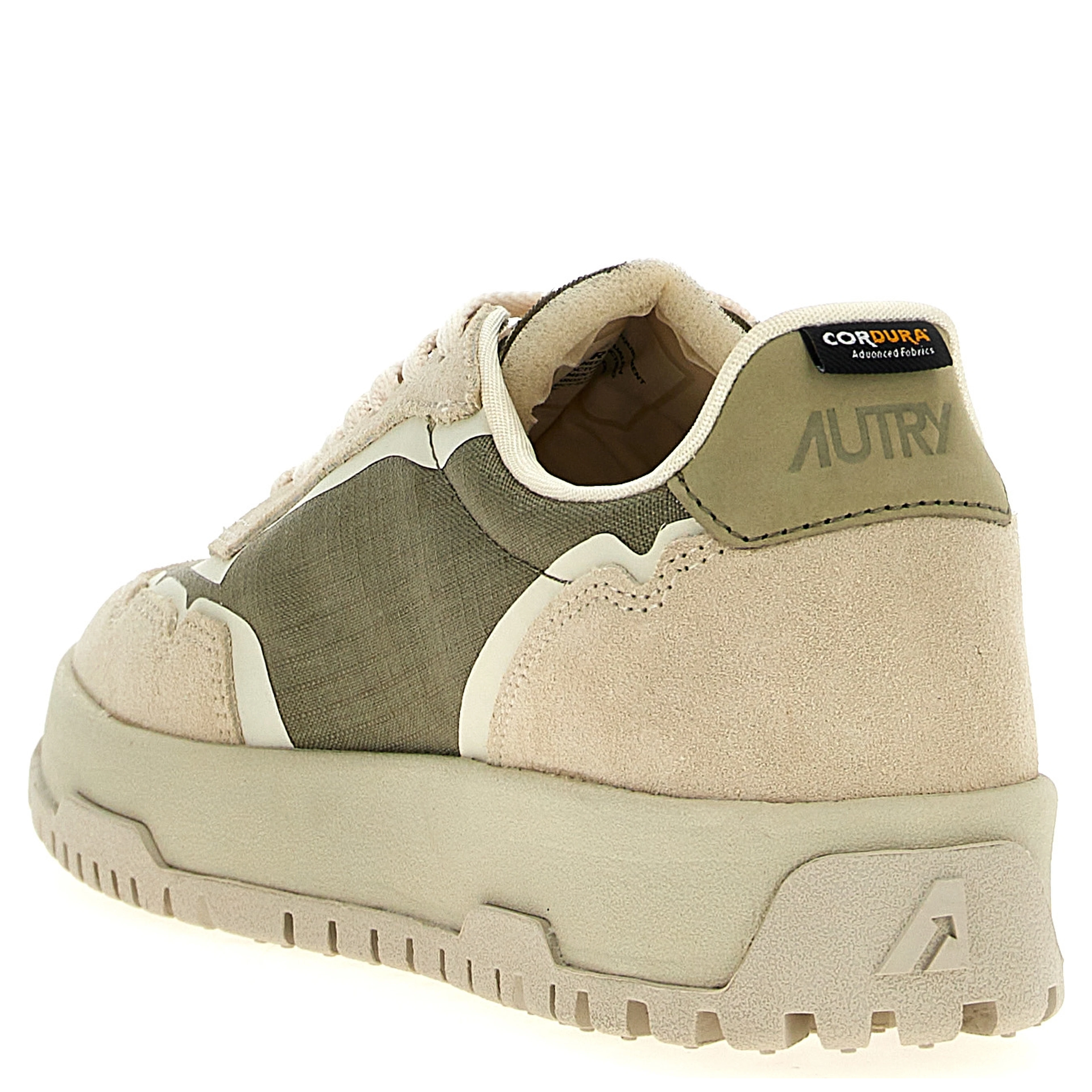 Multicolor Nylon Low Top Sneakers