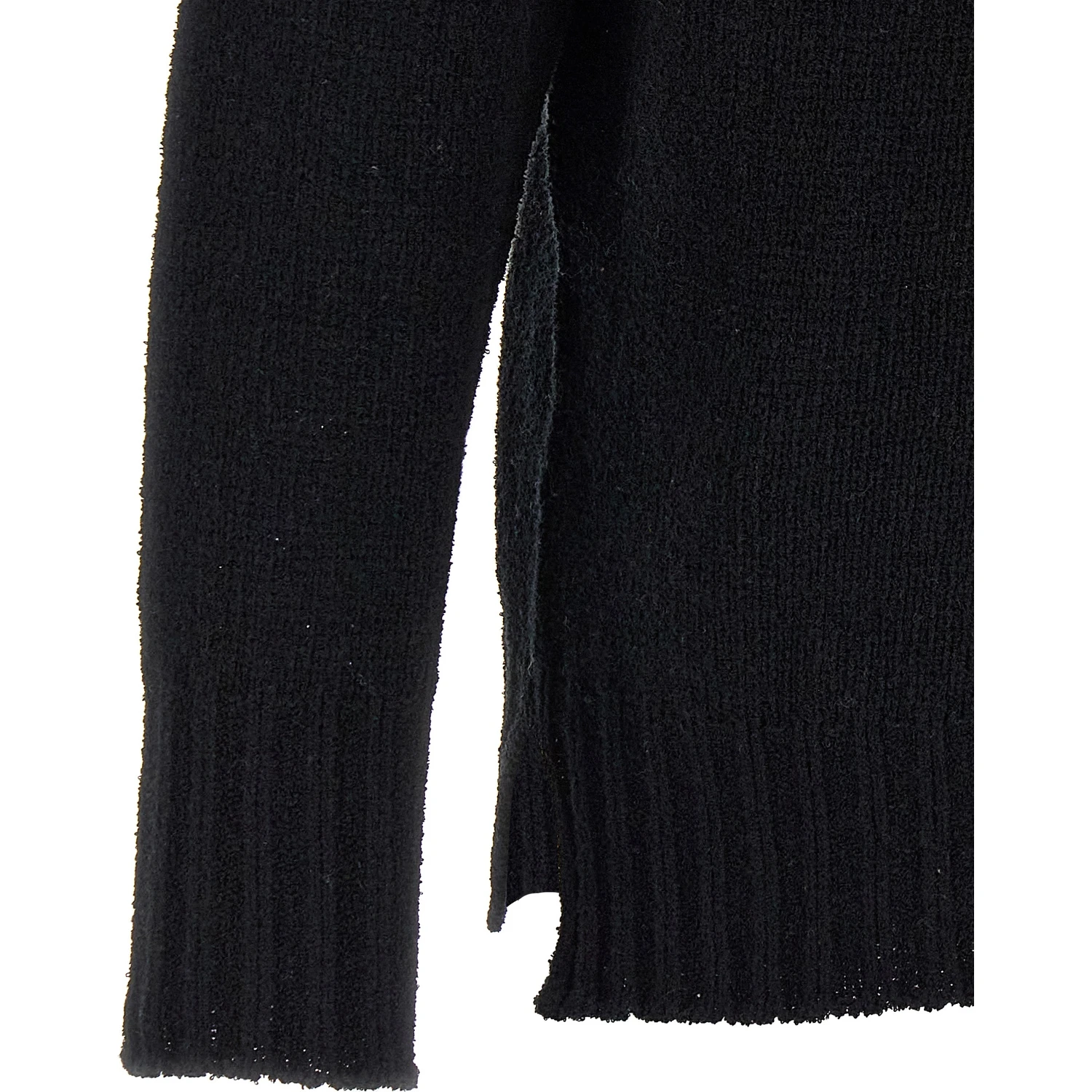 Black Cotton Cardigan