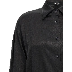 Black Silk Blouse