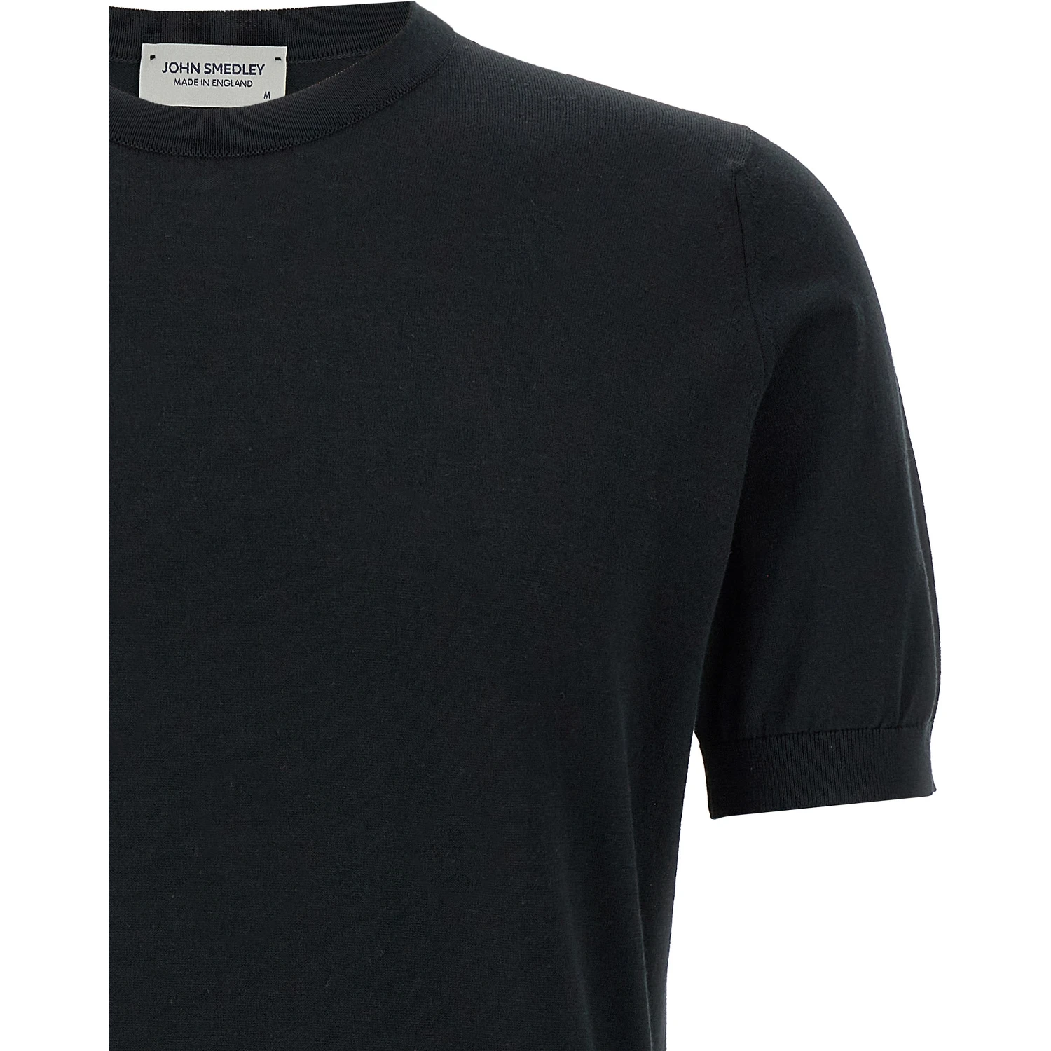 Black Cotton T-Shirt
