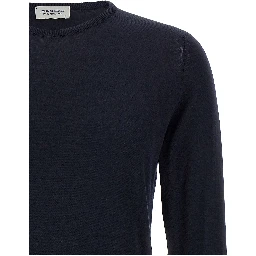 Blue Cotton Cardigan