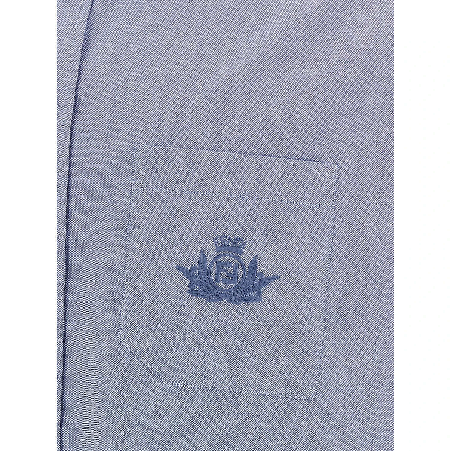 Blue Cotton Blouse