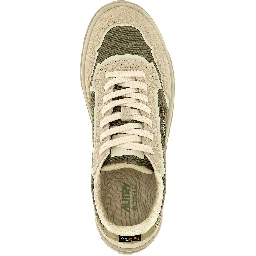 Multicolor Nylon Low Top Sneakers