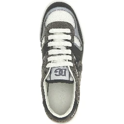 Gray Calfskin Athletic Sneakers