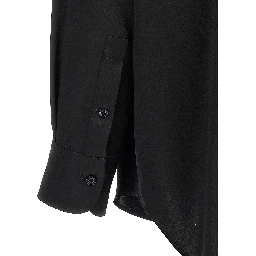 Black Silk Blouse
