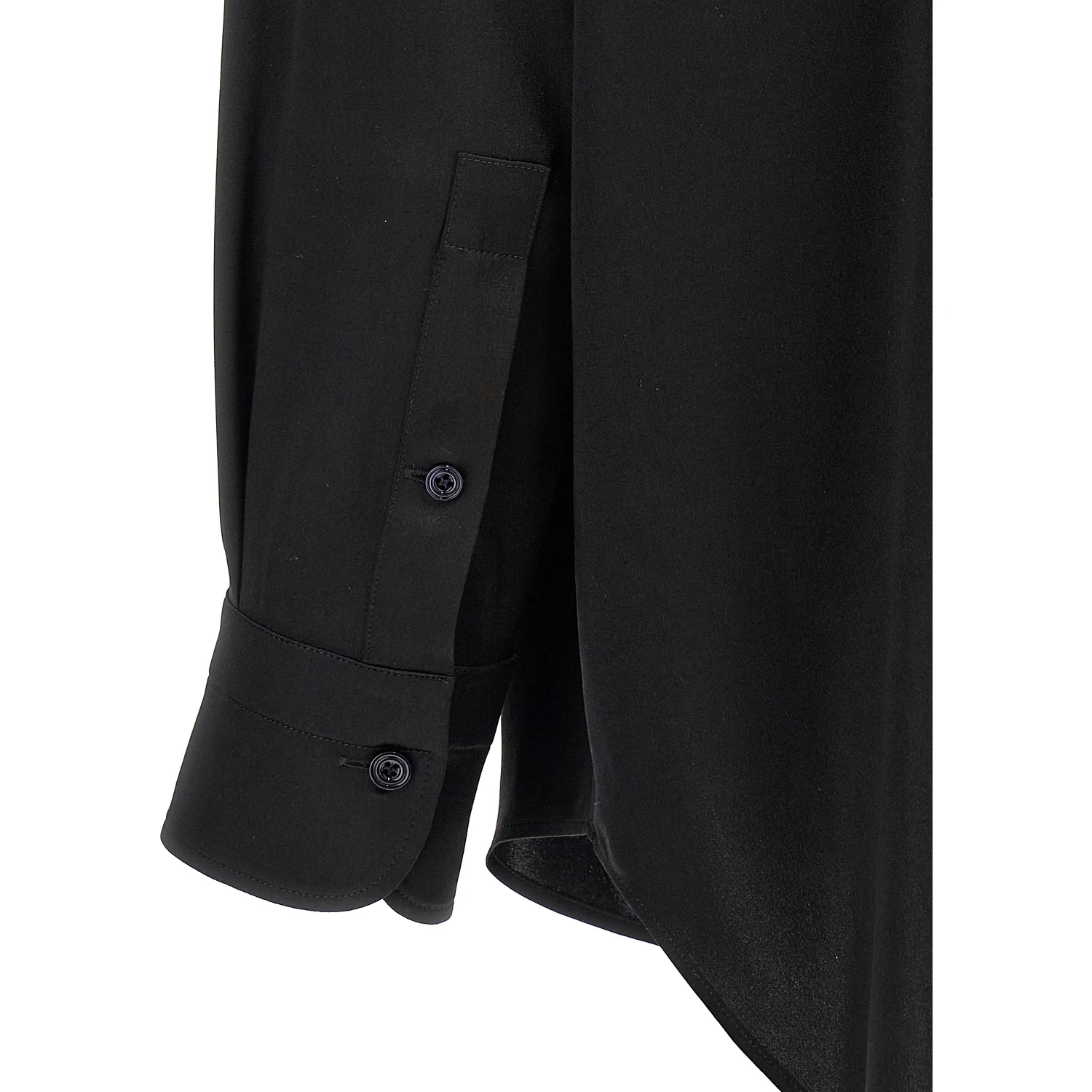 Black Silk Blouse