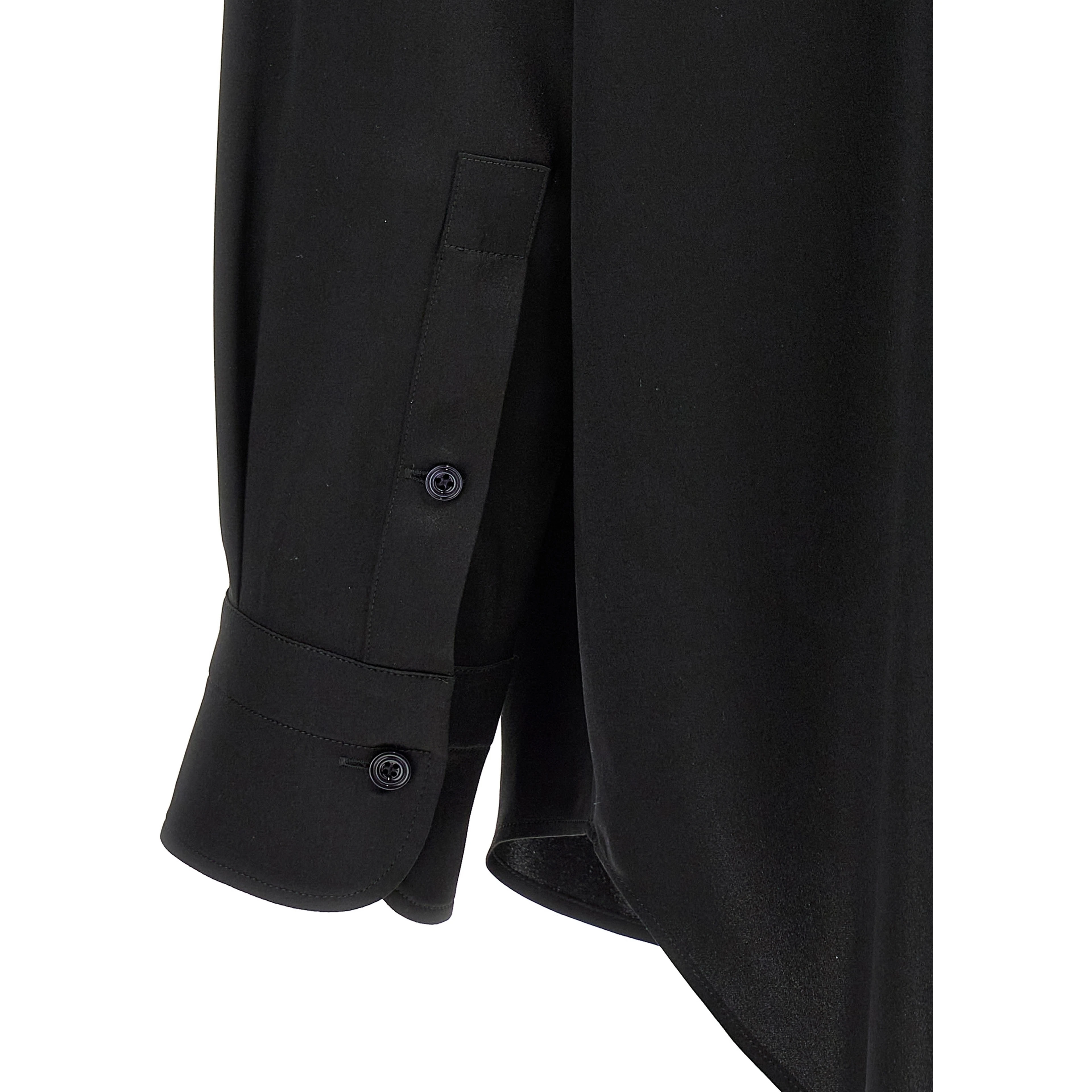 Black Silk Blouse