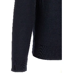 Blue Cotton Cardigan