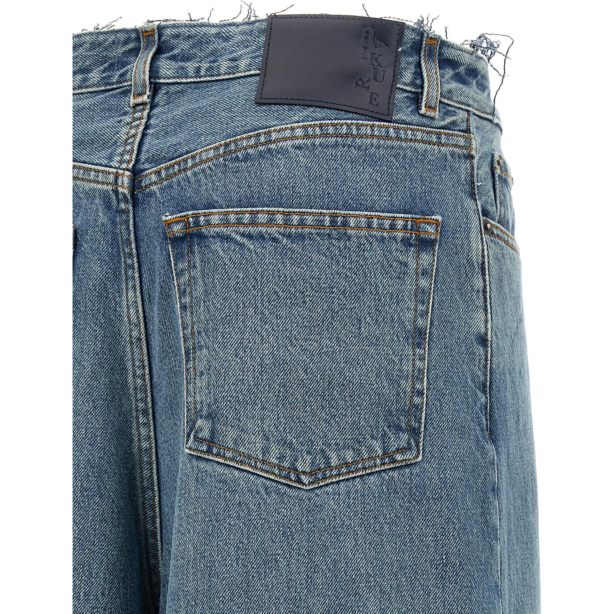 Blue Cotton Jeans Denim