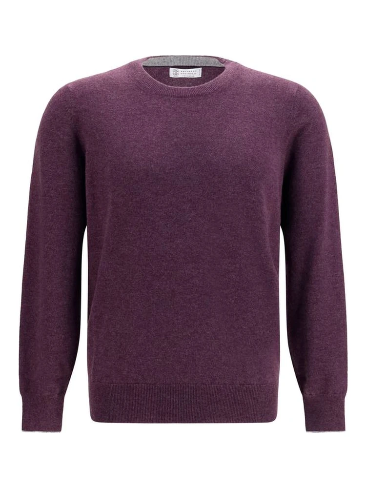 Purple Cashmere Sweater